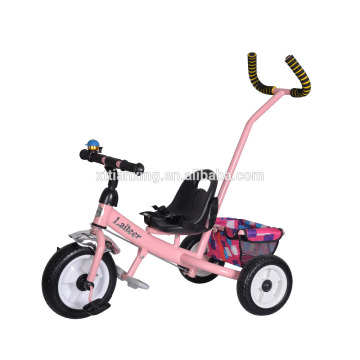 China manufacturer promote cheap price baby stroller/three wheel baby tricycle with training handle bar/baby stroller tricycle